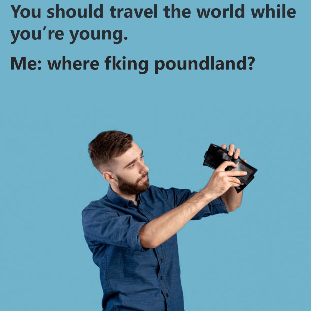 Travel to poundland