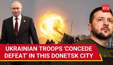 Russian Army 'Forces' Ukrainian Troops Out Of Donetsk's Toretsk | Another Win For Putin?