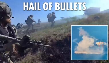 Moment Ukrainian special forces storm Snake Island in unseen Call Of Duty-style battle footage