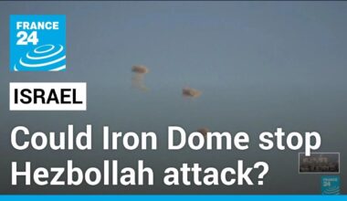 Could Israel's Iron Dome cope with Hezbollah attack? • FRANCE 24 English