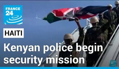 After long wait, Kenyan police begin security mission in Haiti • FRANCE 24 English