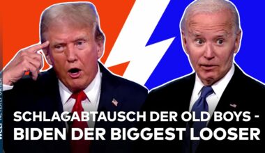 TV-DUELL GEGEN TRUMP: Verwirrter US-Präsident Biden stürzt Demokraten in tiefe Depression