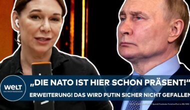 UKRAINE-KRIEG: "Die NATO ist hier schon präsent!" Erweiterung! Das wird Putin sicher nicht gefallen!