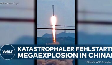 CHINA: Rakete gerät außer Kontrolle! Triebwerkstest geht komplett nach hinten los! Megaexplosion!