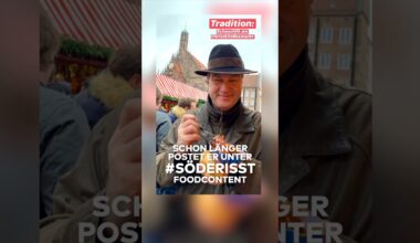 BAYERN: Döner-Essen mit Markus Söder! "Söder Kebab" I WELT #söderisst #shorts