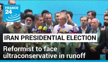 Iran presidential election: Reformist to face ultraconservative in runoff • FRANCE 24 English