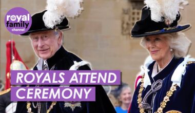 King and Queen Lead Royal Family in Garter Day Procession