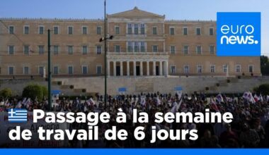 Vives réactions en Grèce après le passage à la semaine de travail de six jours | euronews 🇫🇷