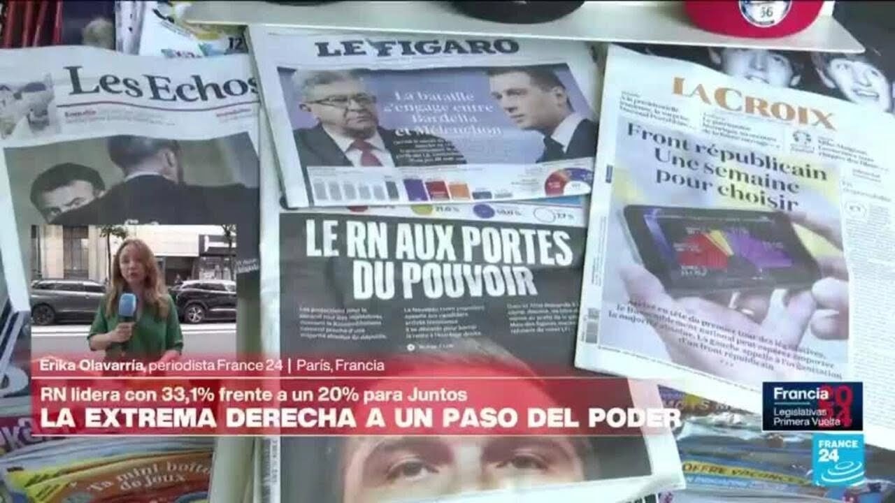 Informe desde París: récord de participación, clave en favorabilidad para Agrupación Nacional