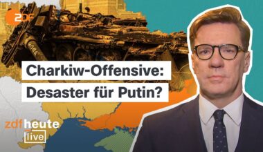 Ukraine-Erfolg bei Charkiw: Russlands Armee droht Umfassung | Militärexperte Lange bei ZDFheute live