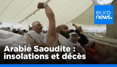 Arabie saoudite : au moins 19 personnes sont mortes pendant le pèlerinage du Hadj | euronews 🇫🇷