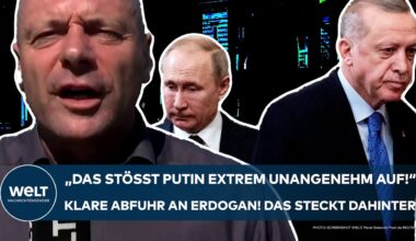 UKRAINE-KRIEG: "Das stößt Putin extrem unangenehm auf" Klare Abfuhr an Erdogan - das steckt dahinter