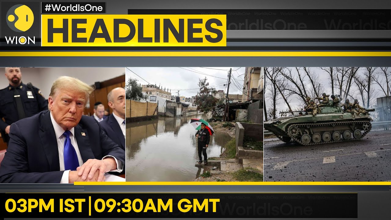 Russia destroys 5 Ukrainian SU-27 fighter jets | Sewage water floods Gaza's streets | WION Headlines