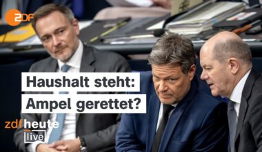 Haushalt 2025: Darauf hat sich die Ampel geeinigt | Pressekonferenz und Analyse bei ZDFheute live