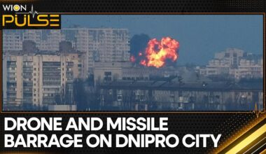 Russia-Ukraine War: Central Ukrainian city of Dnipro under heavy fire | WION Pulse