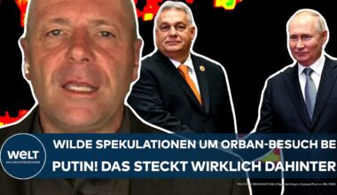 UKRAINE-KRIEG: Wilde Spekulationen um Besuch von Orban bei Putin! Das steckt wirklich dahinter