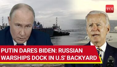 Putin's Massive Show Of Strength Near U.S.; Russian Warships Arrive In Venezuela After Wargames