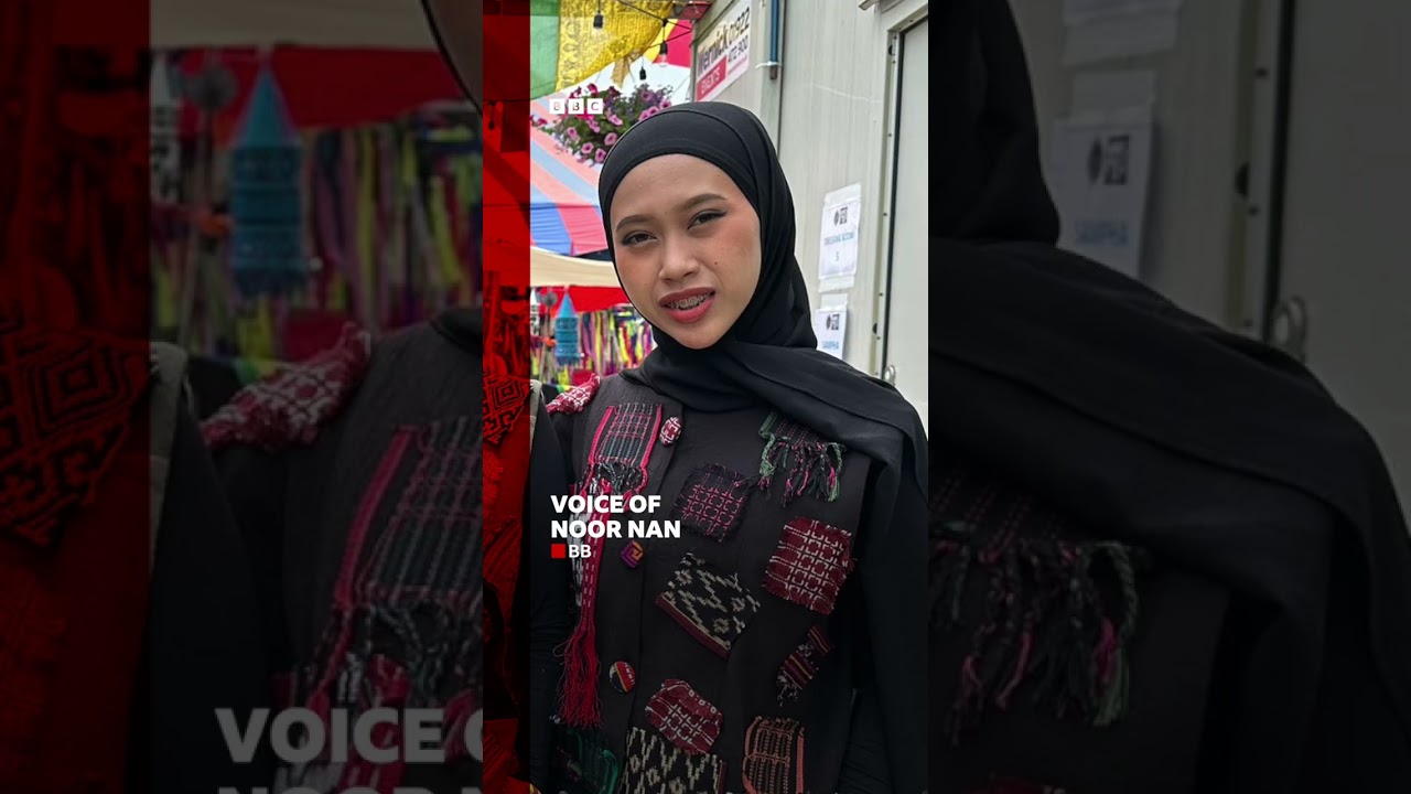 Voice of Baceprot are the first band from Indonesia to play Glastonbury. #BBCNews