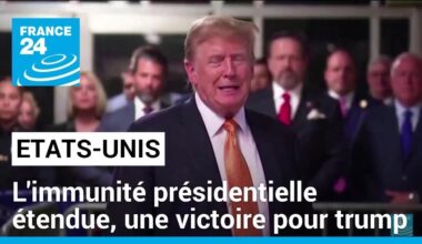 La Cour suprême américaine étend l'immunité présidentielle, une victoire pour Donald Trump