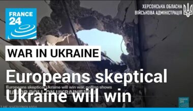 Europeans skeptical Ukraine will win war, poll finds • FRANCE 24 English