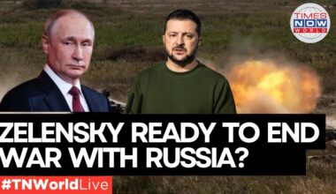 Russia Ukraine War Live News: Zelenskyy Opens Door to Peace Talks Amid Intensified Russian Attacks