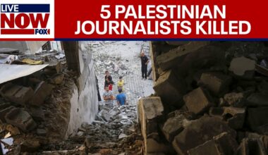 Live Israel-Hamas War updates: Gaza officials say 5 journalists killed on Friday | LiveNOW from FOX