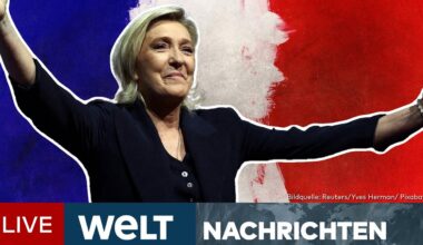 STICHWAHL IN FRANKREICH: Marine Le Pen will absolute Mehrheit im Parlament holen! | WELT NEWSSTREAM