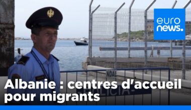 Albanie : centres d'accueil pour migrants sauvés en Italie bientôt prêts | euronews 🇫🇷