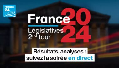 Législatives 2024 2nd tour - Résultats, analyses : suivez la soirée en DIRECT • FRANCE 24