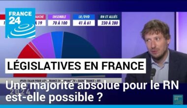 Législatives : une majorité absolue pour le RN est-elle atteignable ? • FRANCE 24