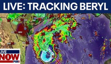 LIVE: Beryl storm reaches hurricane strength, tracks toward Texas | LiveNOW from FOX