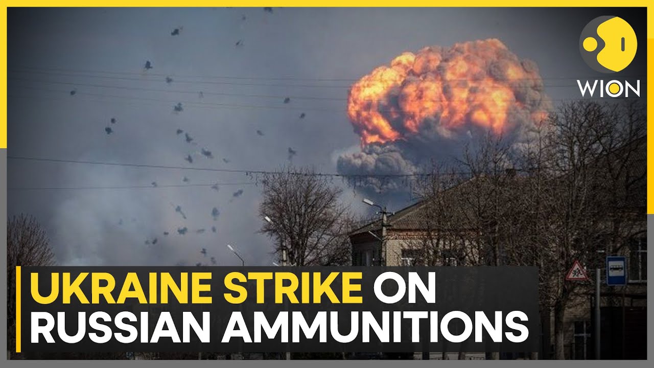 Russia-Ukraine War: Ukraine drone strike hits Russian ammunition facility in Voronezh | WION News