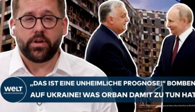 PUTINS KRIEG: "Das ist eine unheimliche Prognose!" Bomben auf Ukraine! Was Orban damit zu tun hat!