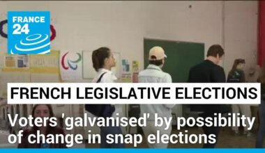 High voter turnout: Voters 'galvanised' by possibility of change in snap elections • FRANCE 24