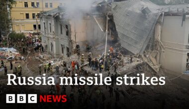 Death toll rises after Russian strikes hit Ukraine | BBC News