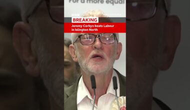 Former Labour leader Jeremy Corbyn has won his seat in Islington as an independent. #BBCNews