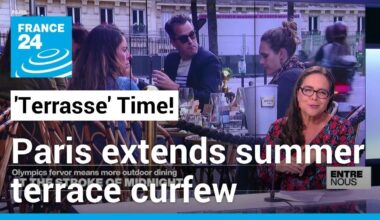 'Terrasse' Time! Paris city hall extends summer terrace curfew • FRANCE 24 English