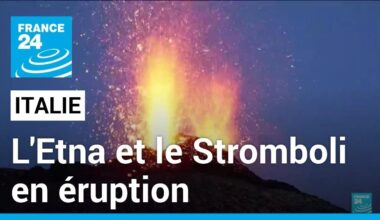 Italie : l'Etna et le Stromboli en éruption, reprise progressive à l'aéroport de Catane