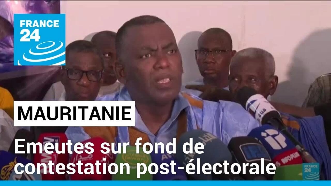 Mauritanie : trois morts à la suite d'émeutes, sur fond de contestation post-électorale