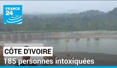 Côte d'Ivoire : 185 personnes intoxiquées après une pollution minière présumée • FRANCE 24