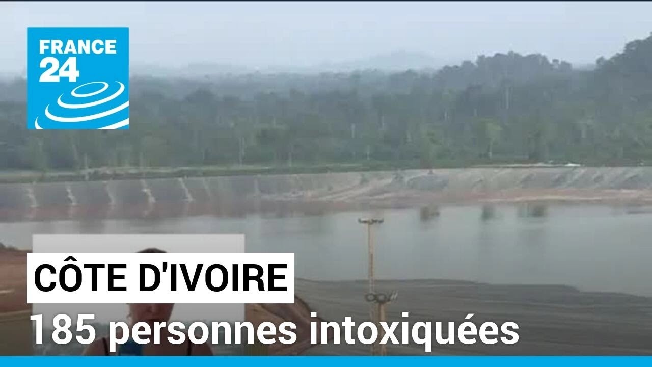 Côte d'Ivoire : 185 personnes intoxiquées après une pollution minière présumée • FRANCE 24