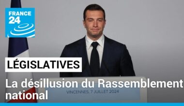 Législatives françaises : la désillusion du Rassemblement national • FRANCE 24