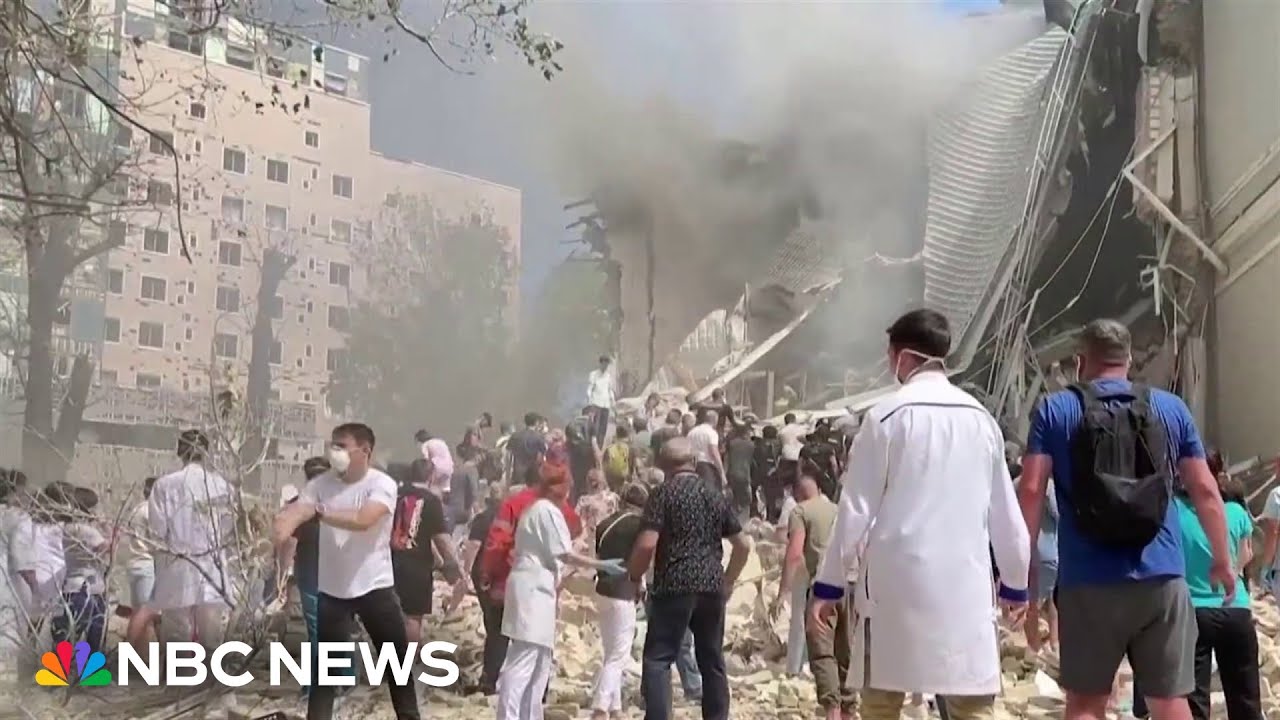 'It's a nightmare': Civilian describes scene after Russia strikes Ukraine