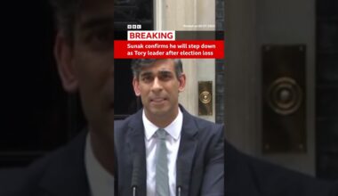 Rishi Sunak has been to Buckingham Palace to formally tell the King that he’s resigned as PM.