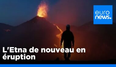 L'Etna de nouveau en éruption | euronews 🇫🇷