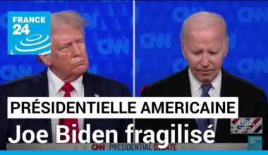 Présidentielle américaine : Joe Biden fragilisé après son débat face à Donald Trump