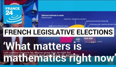 French snap elections: ‘What matters is mathematics right now’ • FRANCE 24 English