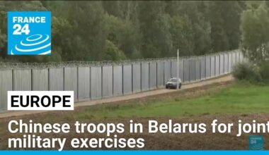 China joins Belarus military drills near the Polish border • FRANCE 24 English