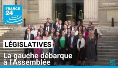 Législatives : la gauche débarque à l'Assemblée et continue de vouloir gouverner • FRANCE 24