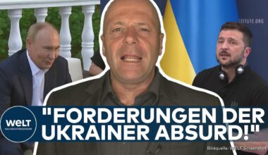 UKRAINE-KRIEG:  "Klare Absage" aus Moskau - Selenskyj will Friedensgipfel noch vor US-Wahl!